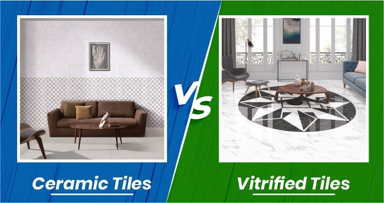 Vitrified Tiles vs Ceramic Tiles